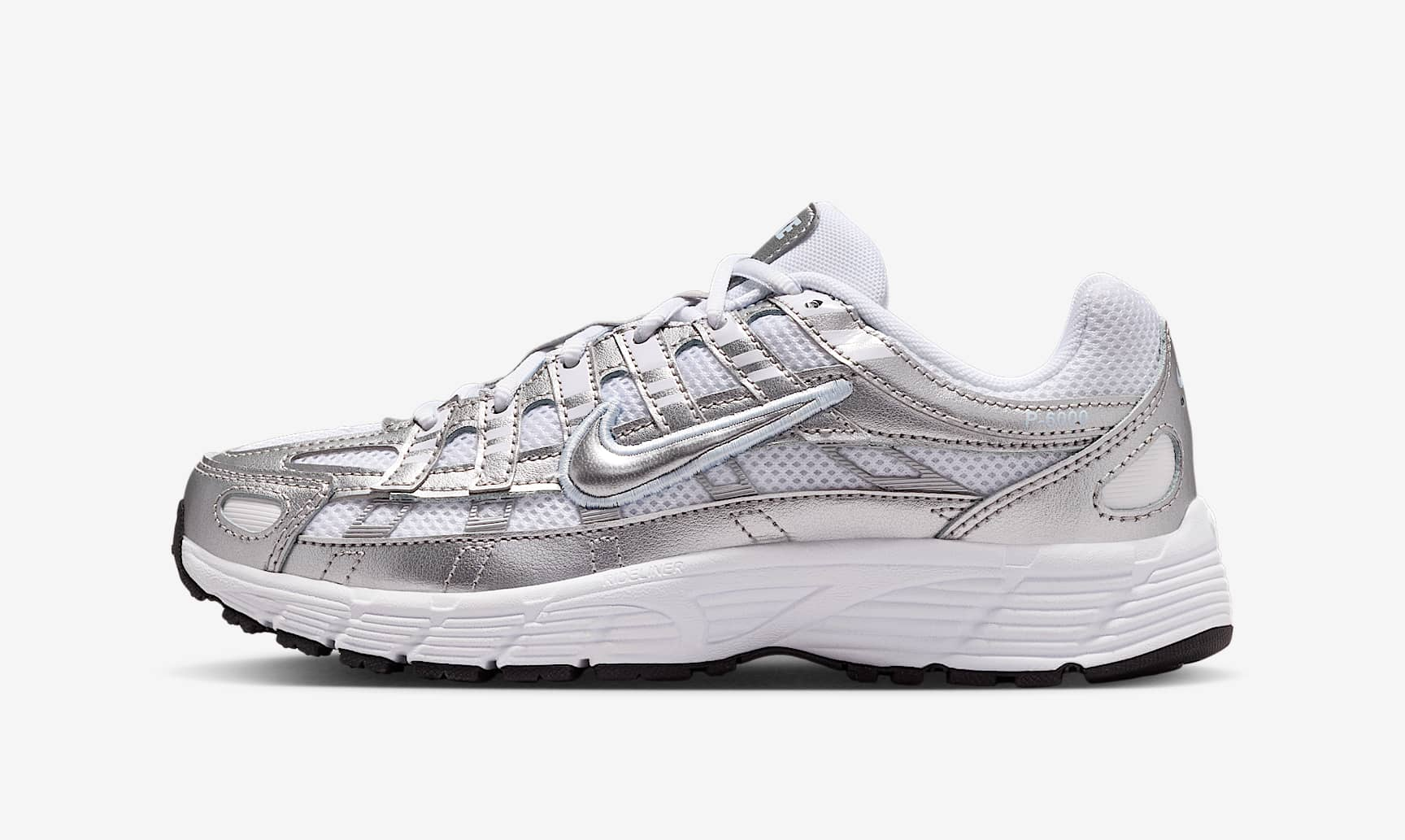 Giày Nike P-6000 'White Metallic Silver' HV5064-101 - Ảnh 6