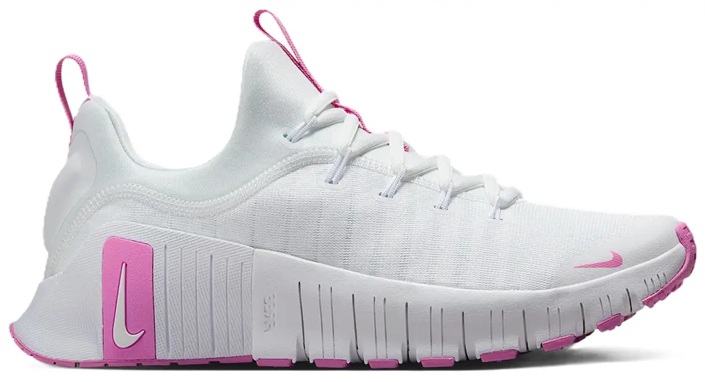 Giày Nike Free Metcon 6 'White & Playful Pink' FJ7126-109