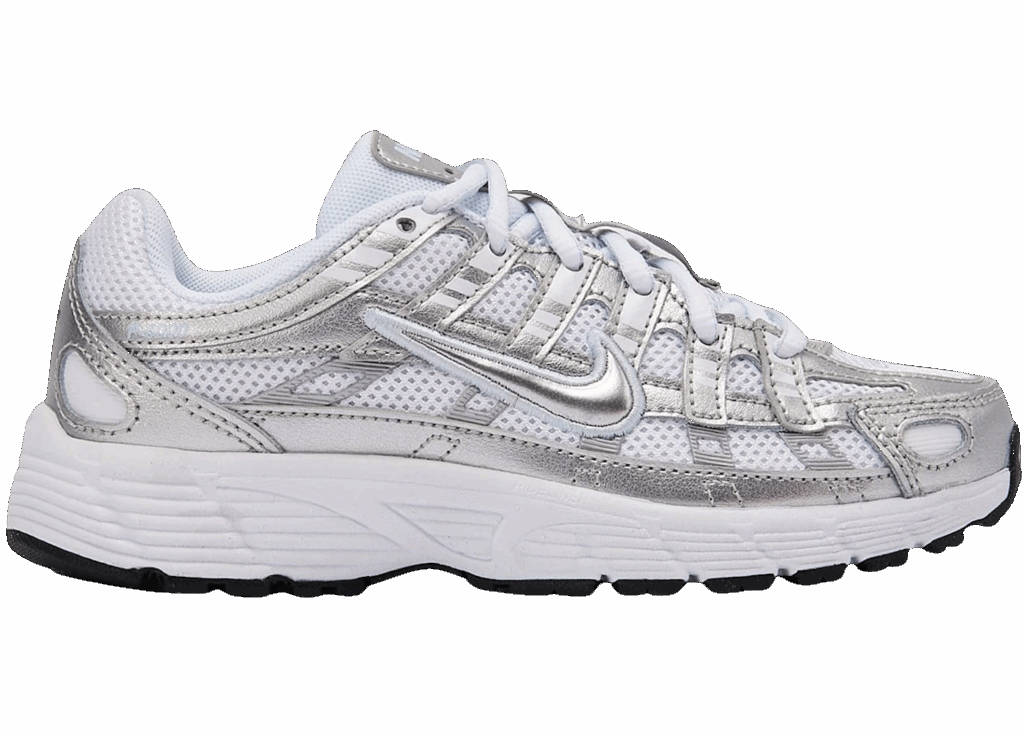 Giày Nike P-6000 'White Metallic Silver' HV5064-101