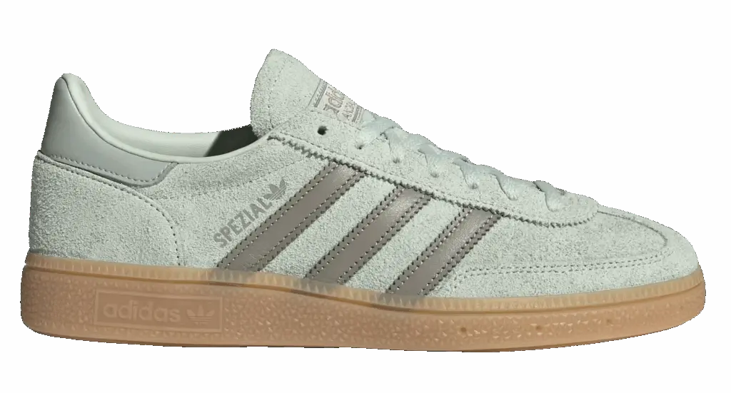 Giày Adidas Handball Spezial 'Linen Green Silver' JR3628