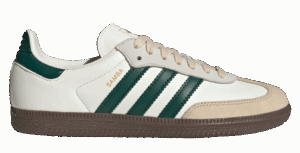 Giày Adidas Samba OG 'Off White Green' JR8843