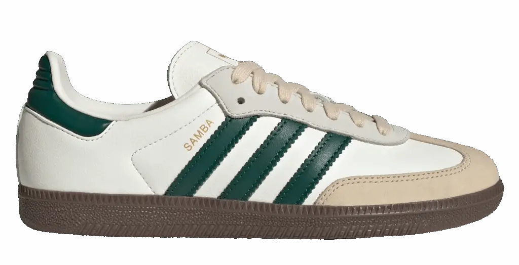 Giày Adidas Samba OG 'Off White Green' JR8843