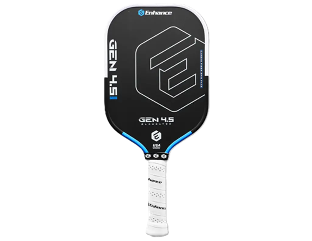 Vợt Pickleball Enhance Gen 4.5 Elongated 16mm 'Black White'