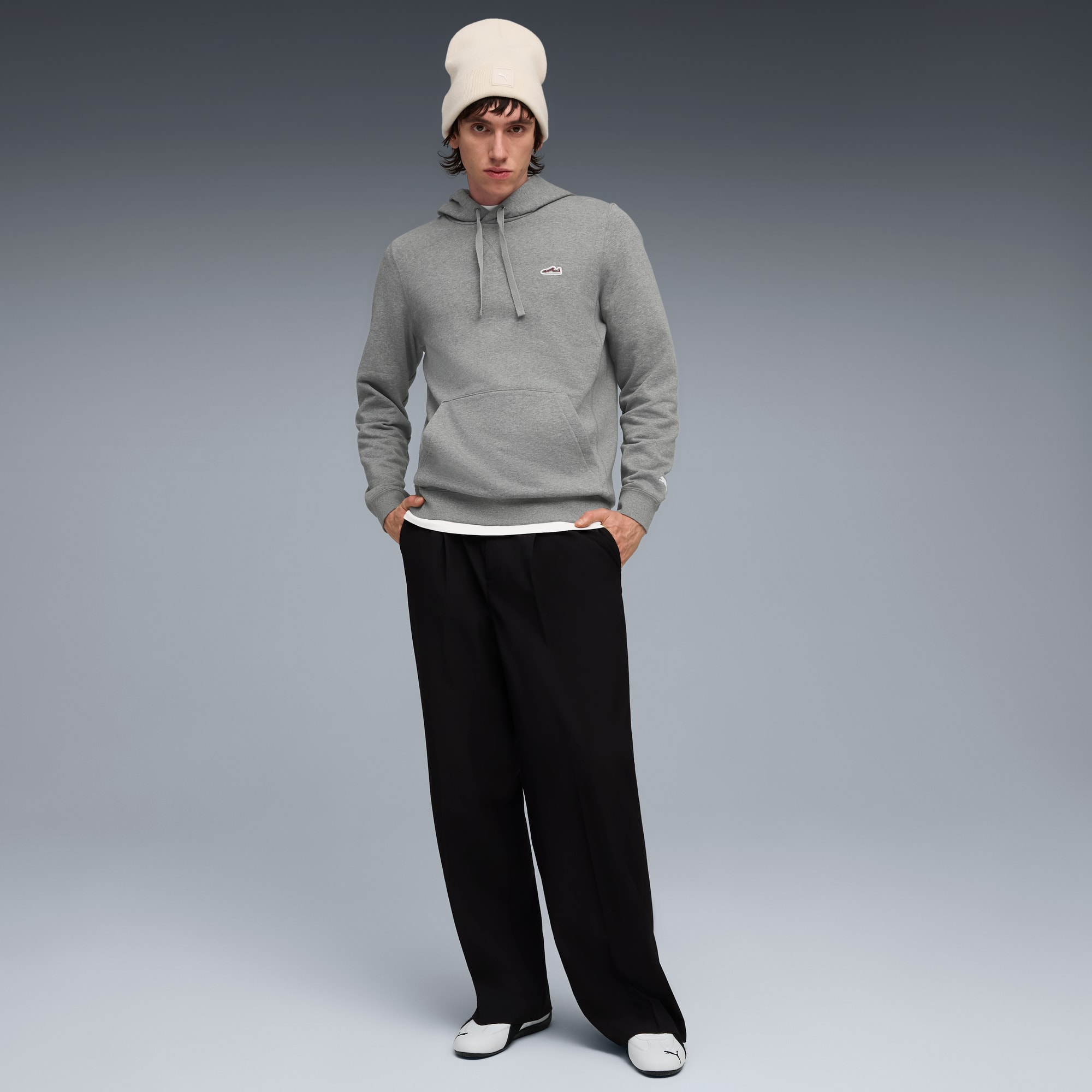 Alternative view of Giày Puma Speedcat Leather 'White Black' 403175-01