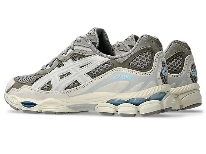 Alternative view of Giày Asics Gel-NYC 'Steeple Grey Cream' 1203A372-020