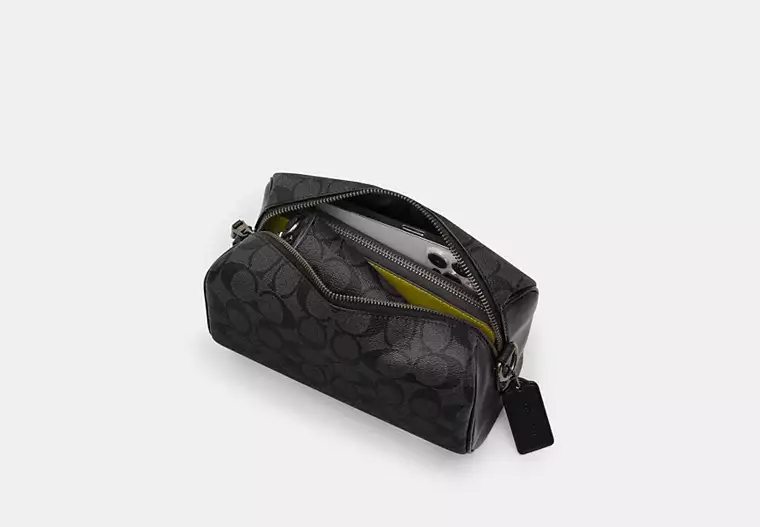 Túi Coach Calf Leather Shoulder 'Military Green' CV530-QBMGR - Ảnh 4