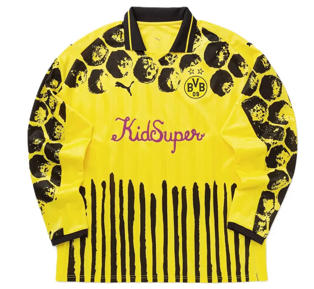 Áo Puma x KidSuper BVB LS Retro Shirt 'Yellow' 782753-02