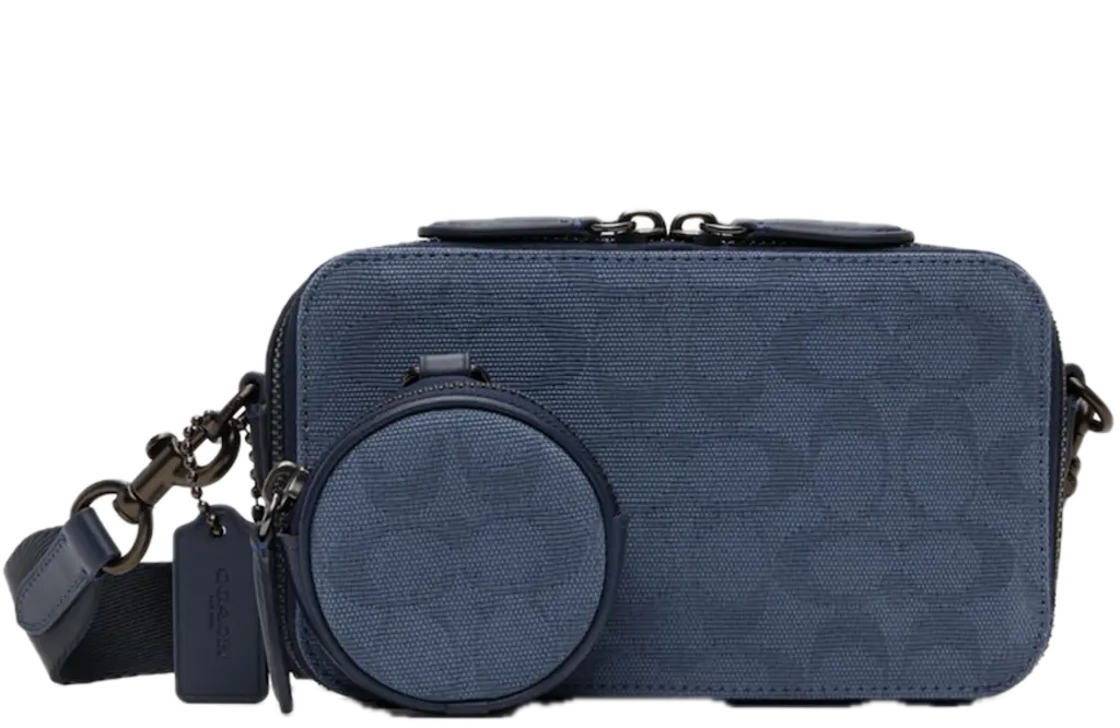 Túi Coach Charter Slim Crossbody Bag 'Blue' CU207-D61