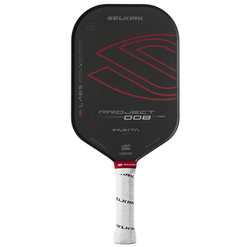Vợt Pickleball Selkirk LABS Project 008 Invikta 'Black Red'