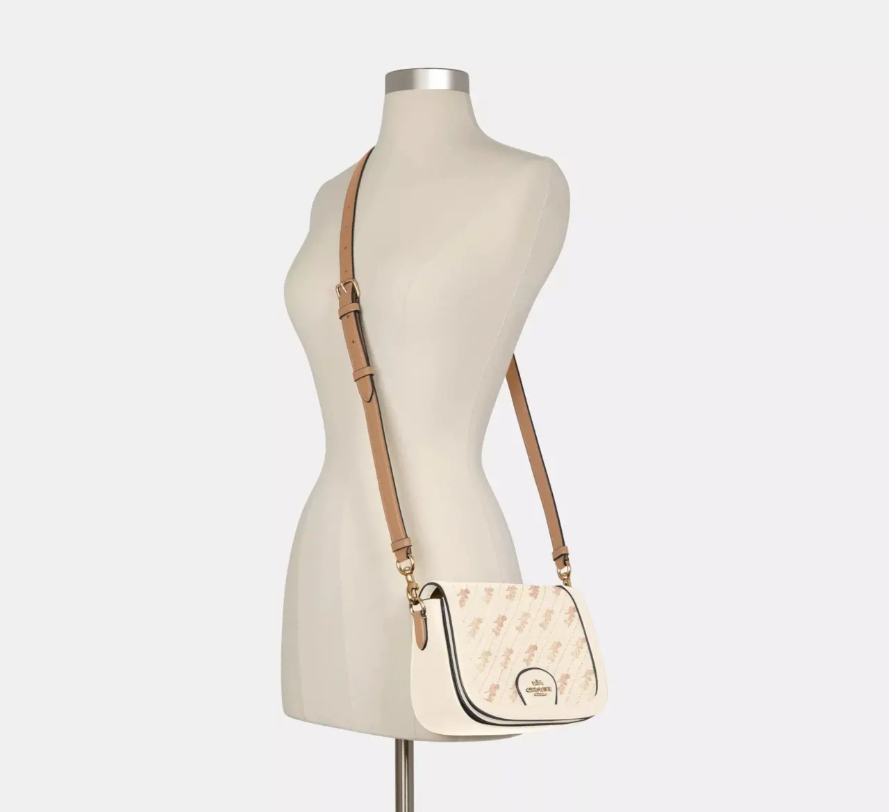 Alternative view of Túi Coach Saddle Bag 'Beige' C4059-IMM6H