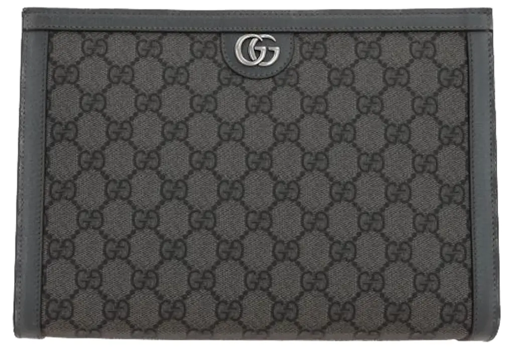 Túi Gucci Ophidia GG Pouch 'Grey Black' 760243-UULBN-1244