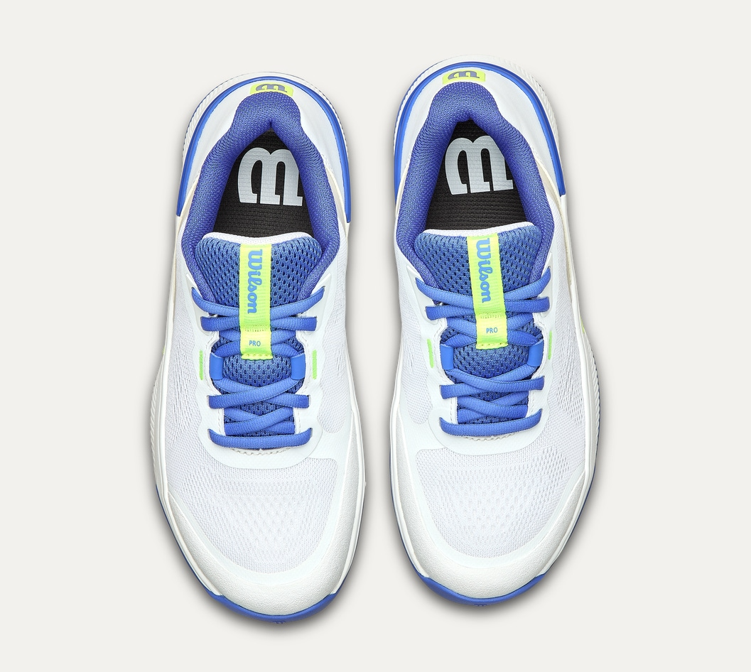 Giày Wilson Intrigue Pro 'White Amparo Blue' WRS339230U - Ảnh 4