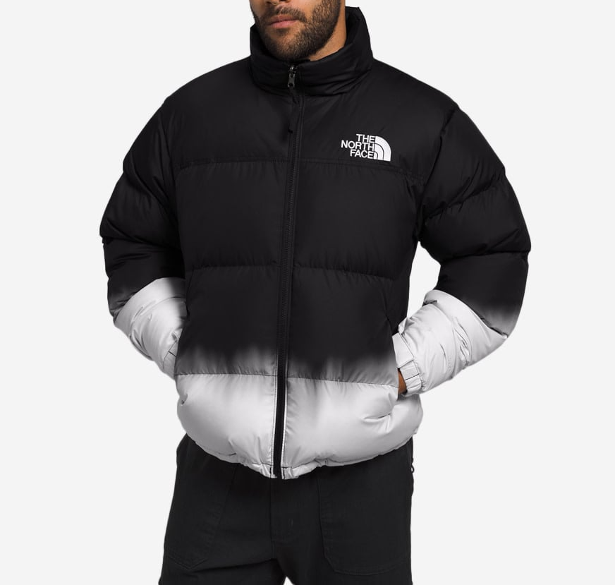 Alternative view of Áo The North Face 1996 Retro Nuptse 700 'Dip Dye Black' NF0A84QW-MTT
