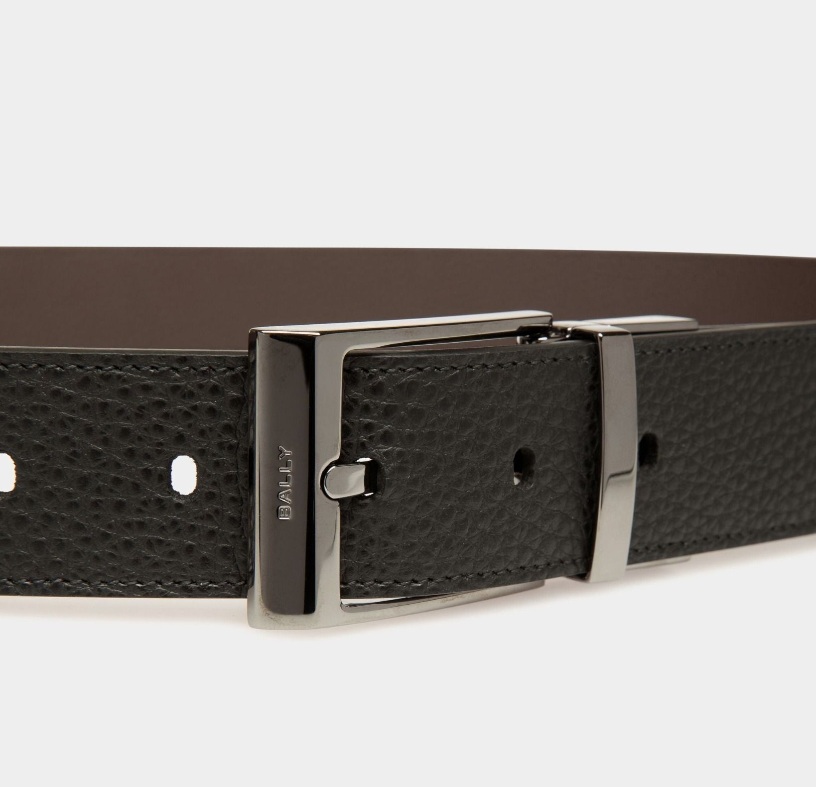 Alternative view of Thắt Lưng Bally Shiffie 35mm Reversible Belt 'Black' 6308170