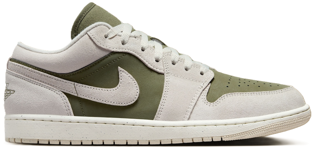 Giày Nike Air Jordan 1 Low SE 'Medium Olive Sail' HV4089-201