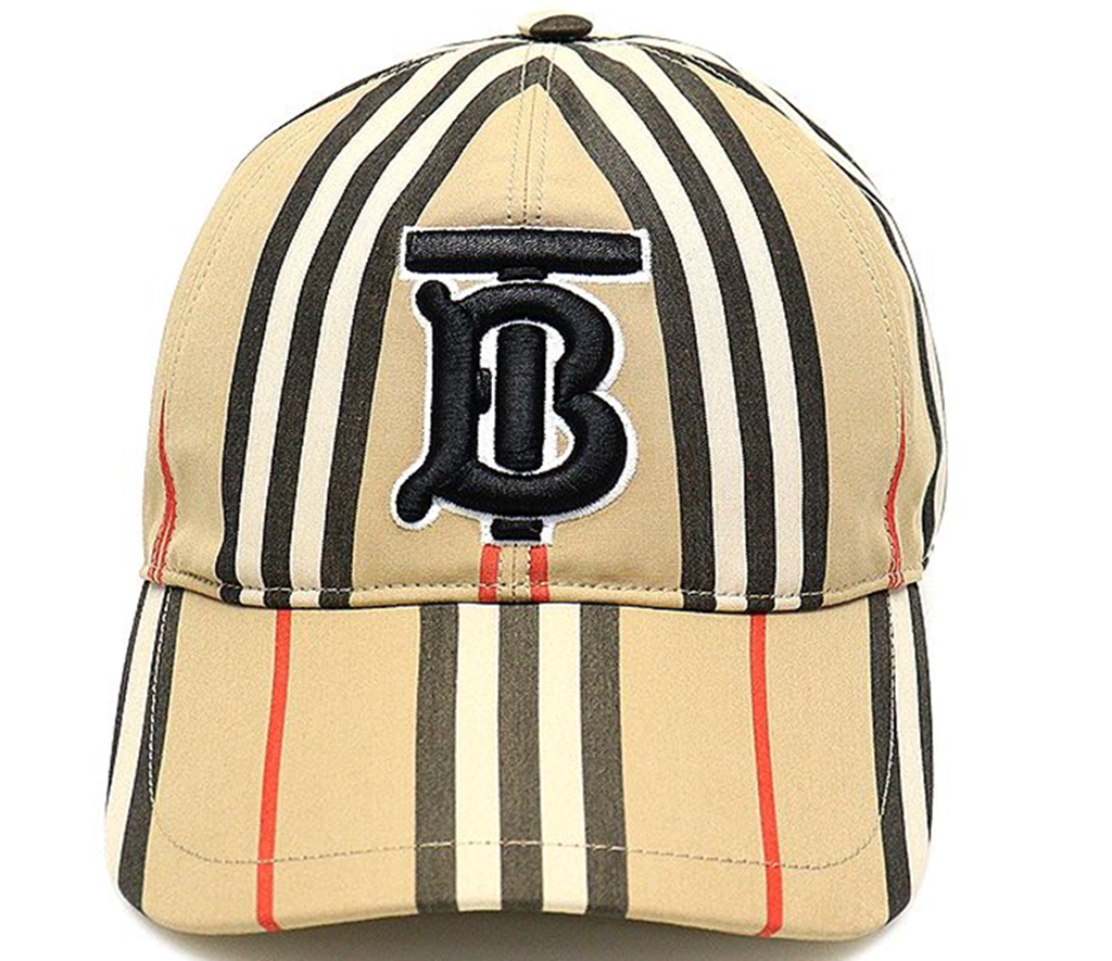 Mũ Burberry Vintage Check Cotton Monogram Motif 'Beige' 80269241