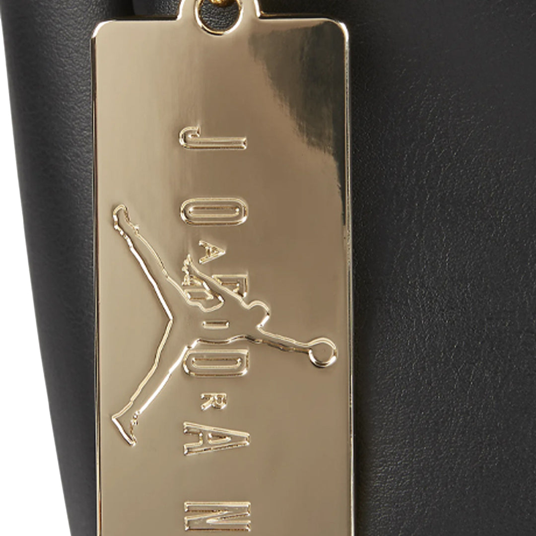 Alternative view of Balo Nike Air Jordan Logo Backpack 'Black Gold' DH0410-010
