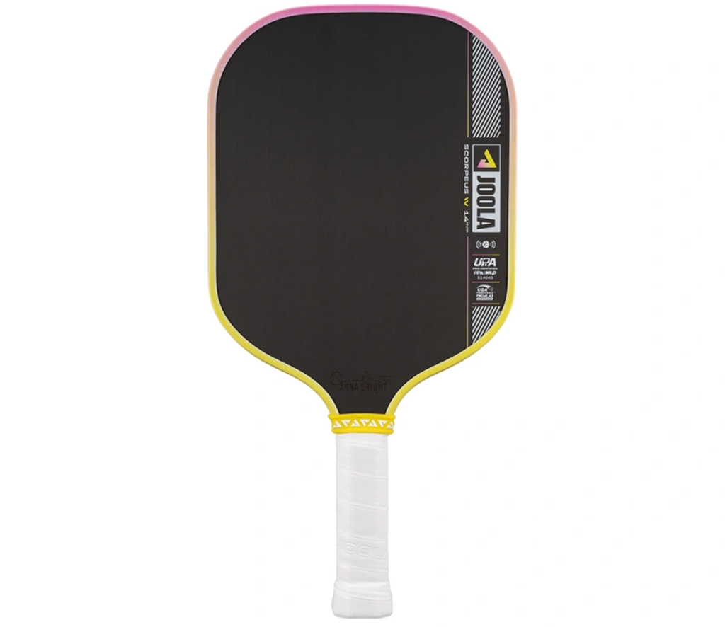 Vợt Pickleball Joola Scorpeus Pro IV 14mm 'Yellow Asia Colorway'