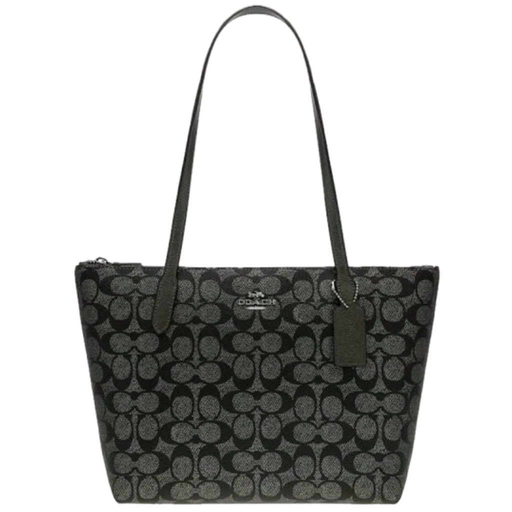 Túi Coach Fiona Zip Tote Bag 'Grey' CW396-SVNI
