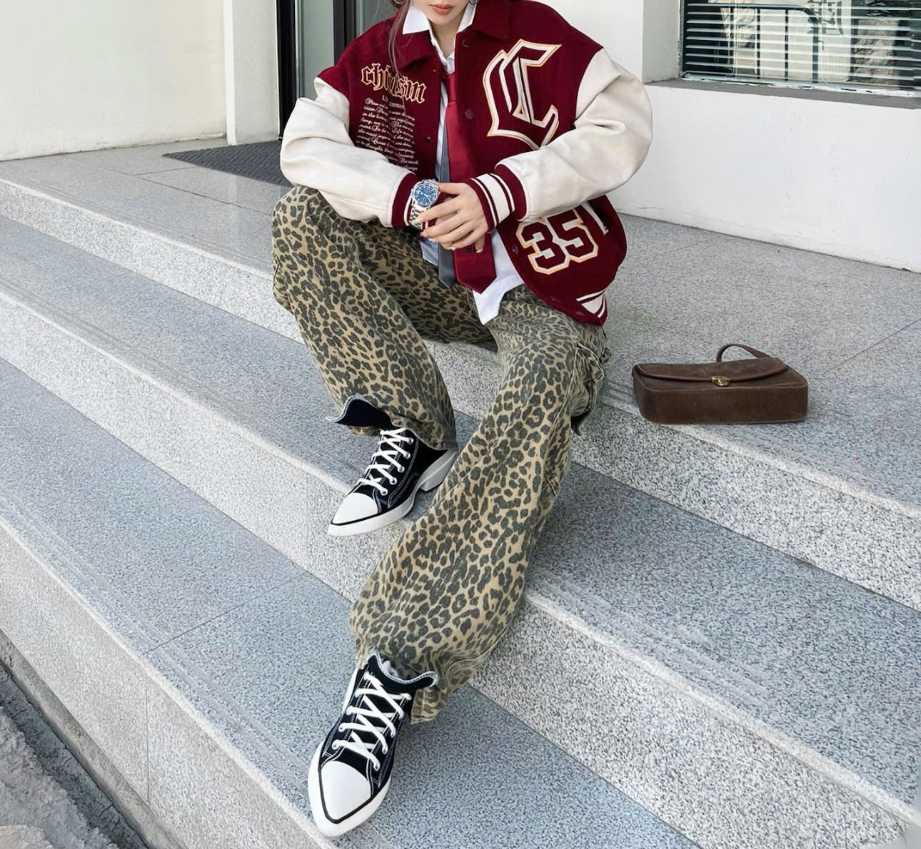 Giày Converse Chuck 70 Hi De Luxe Pointed 'Black White' A13016C - Ảnh 3