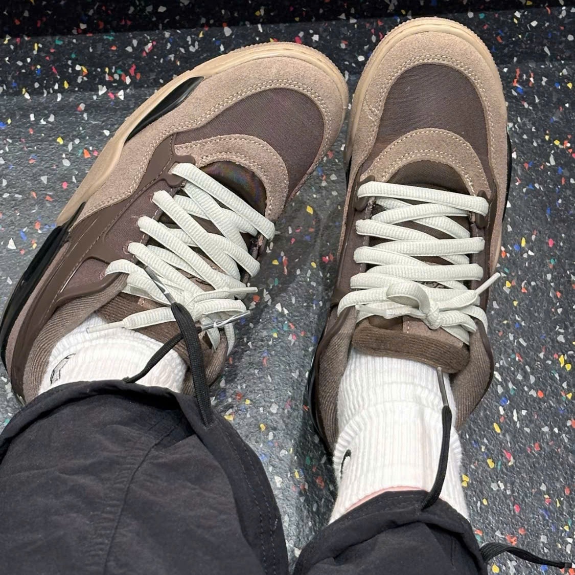 Giày Nike Air Jordan 4 RM 'Grey Black' FQ7938-022 - Ảnh 3