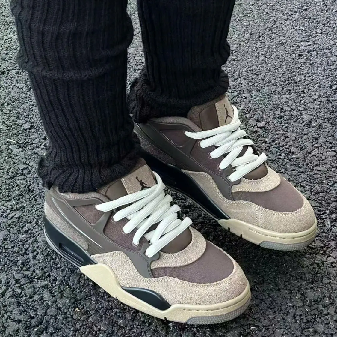 Alternative view of Giày Nike Air Jordan 4 RM 'Grey Black' FQ7938-022
