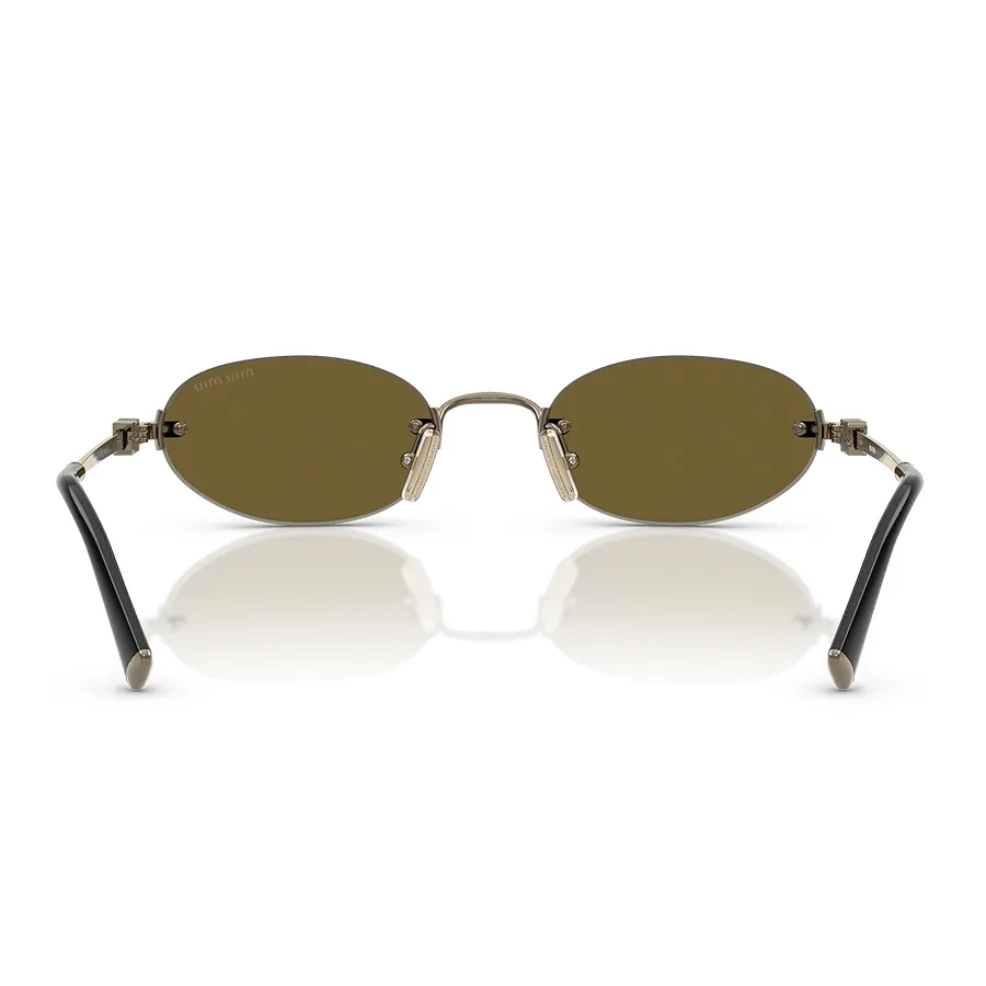 Alternative view of Kính Miu Miu Sunglasses 'Dark Green Gold' 0MU-A54S-26C09Z
