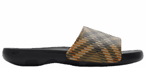 Dép Burberry Check Dive Slides 'Sand' 81021391