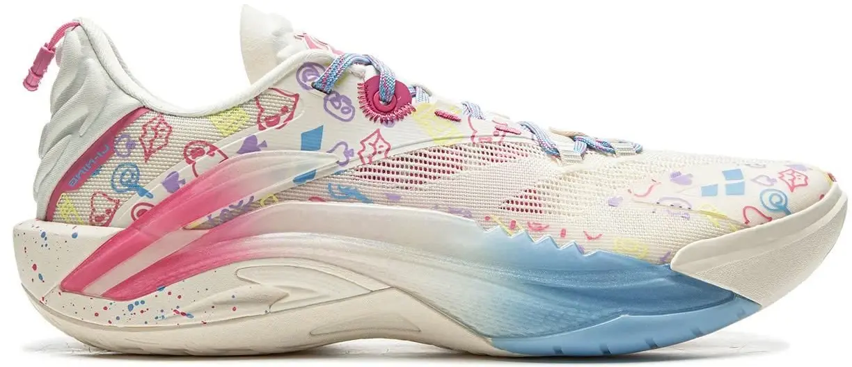 Giày Lining Bad5 Guerrila 1 Super 'Blue Pink' ABFV005-2V