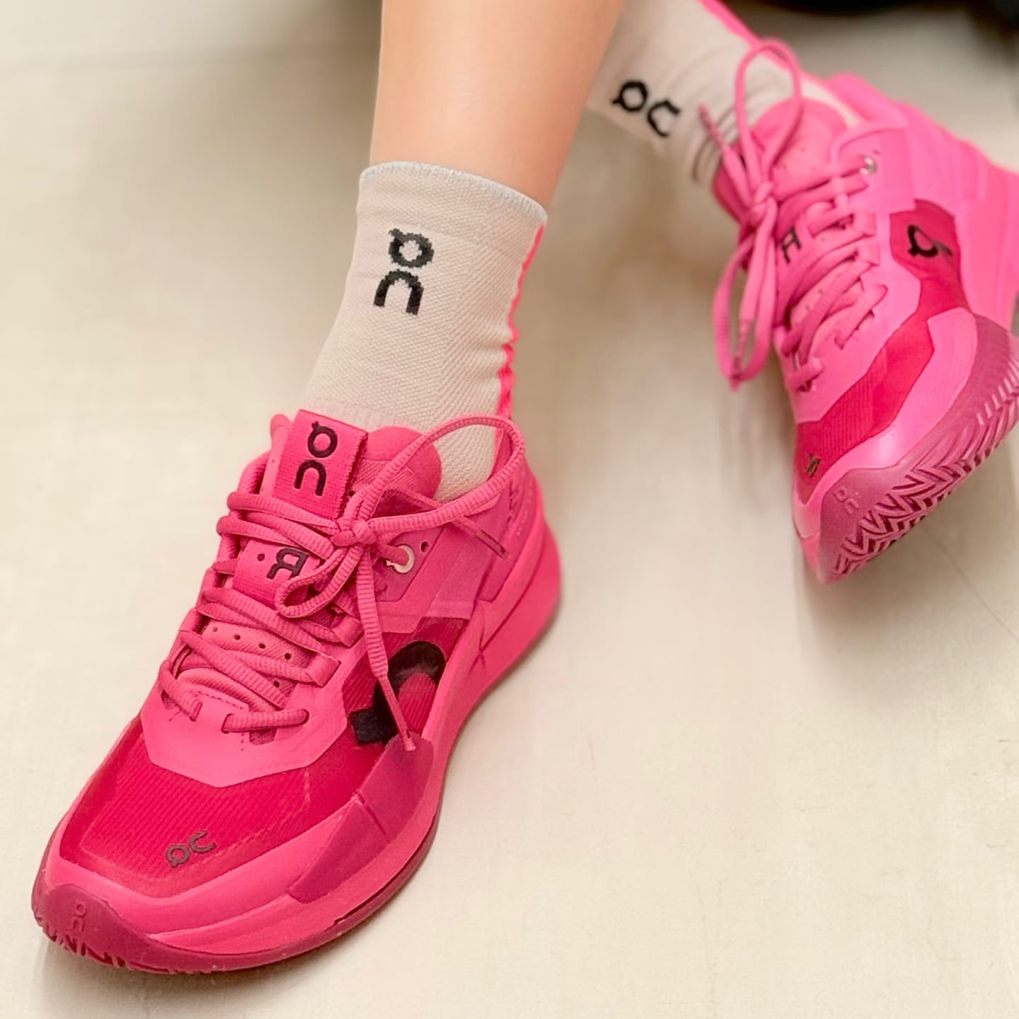 Giày On The Roger Pro 2 'Pink' 3WE10333602 - Ảnh 3