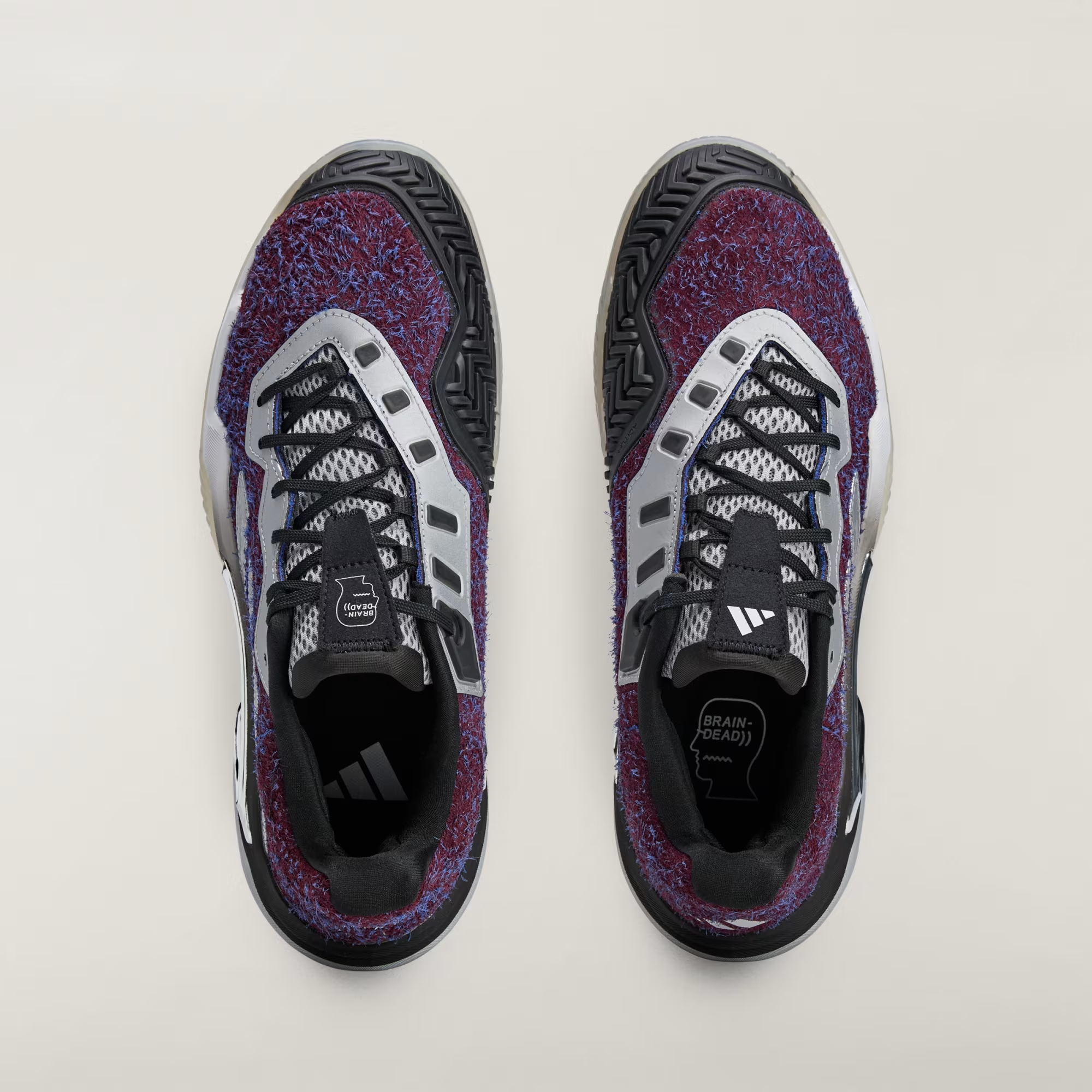 Alternative view of Giày Adidas Barricade 13 'Purple Silver Metallic' JQ1437