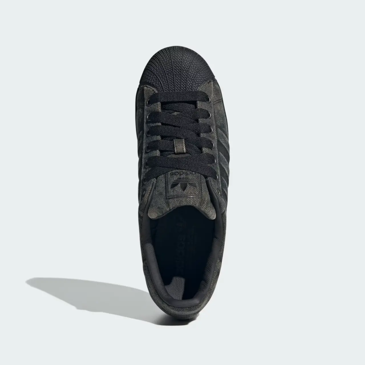 Alternative view of Giày Adidas Superstar 82 'Washed Denim Black' JQ3240