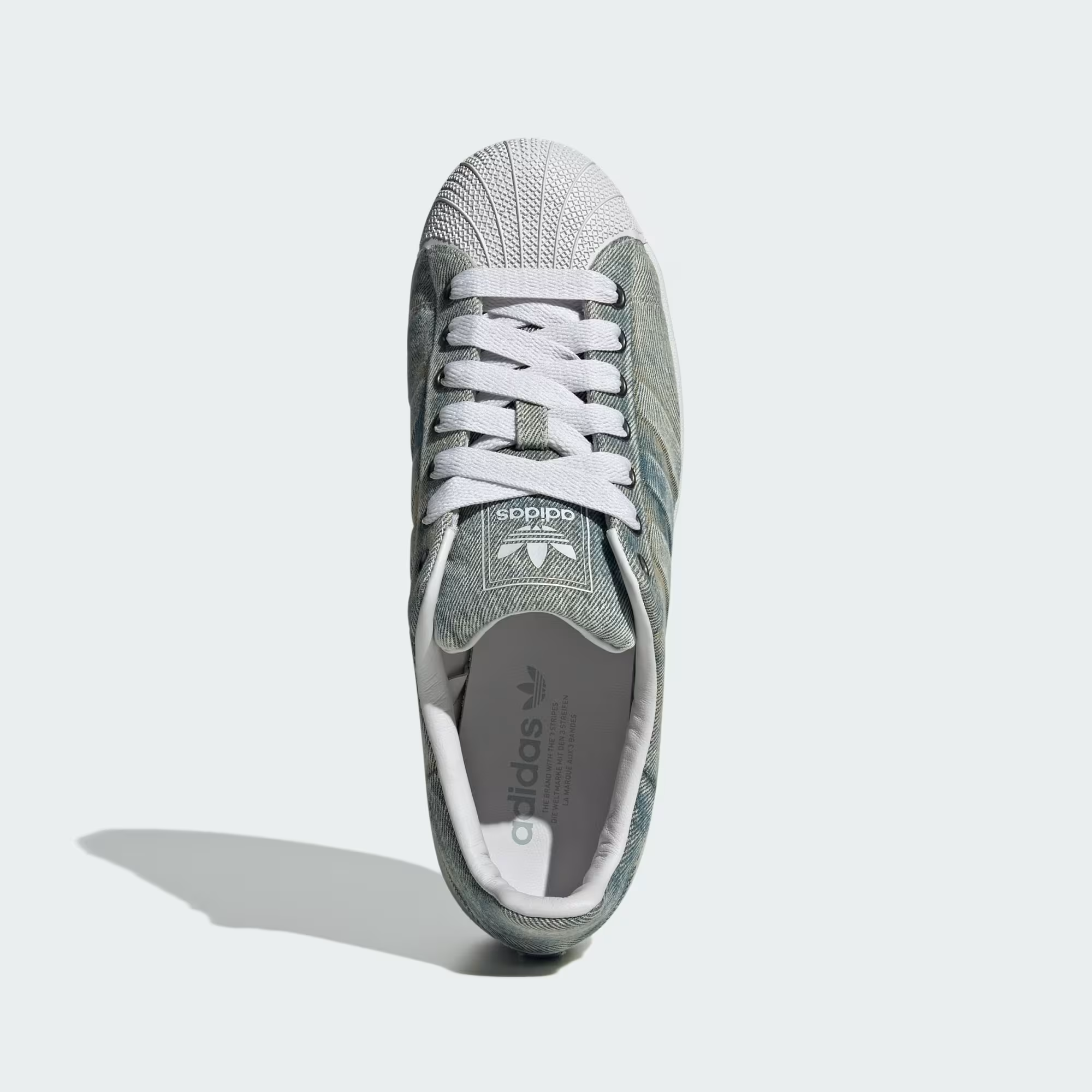 Alternative view of Giày Adidas Superstar 82 'Grey' JQ3239