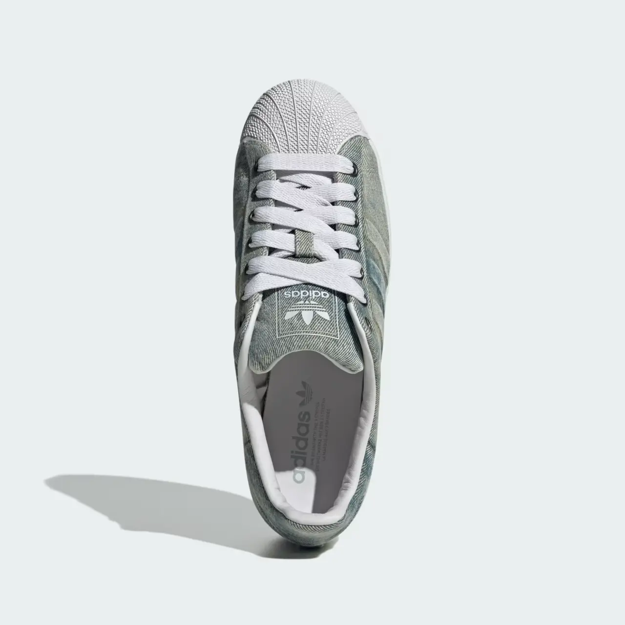 Alternative view of Giày Adidas Superstar 82 'Grey' JQ3239