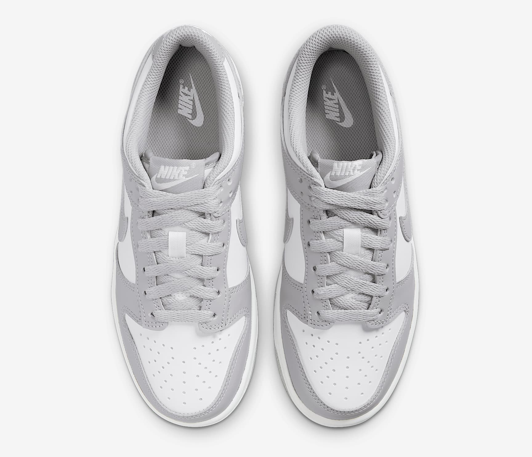 Alternative view of Giày Nike Dunk Low 'White Light Grey' FB9109-123