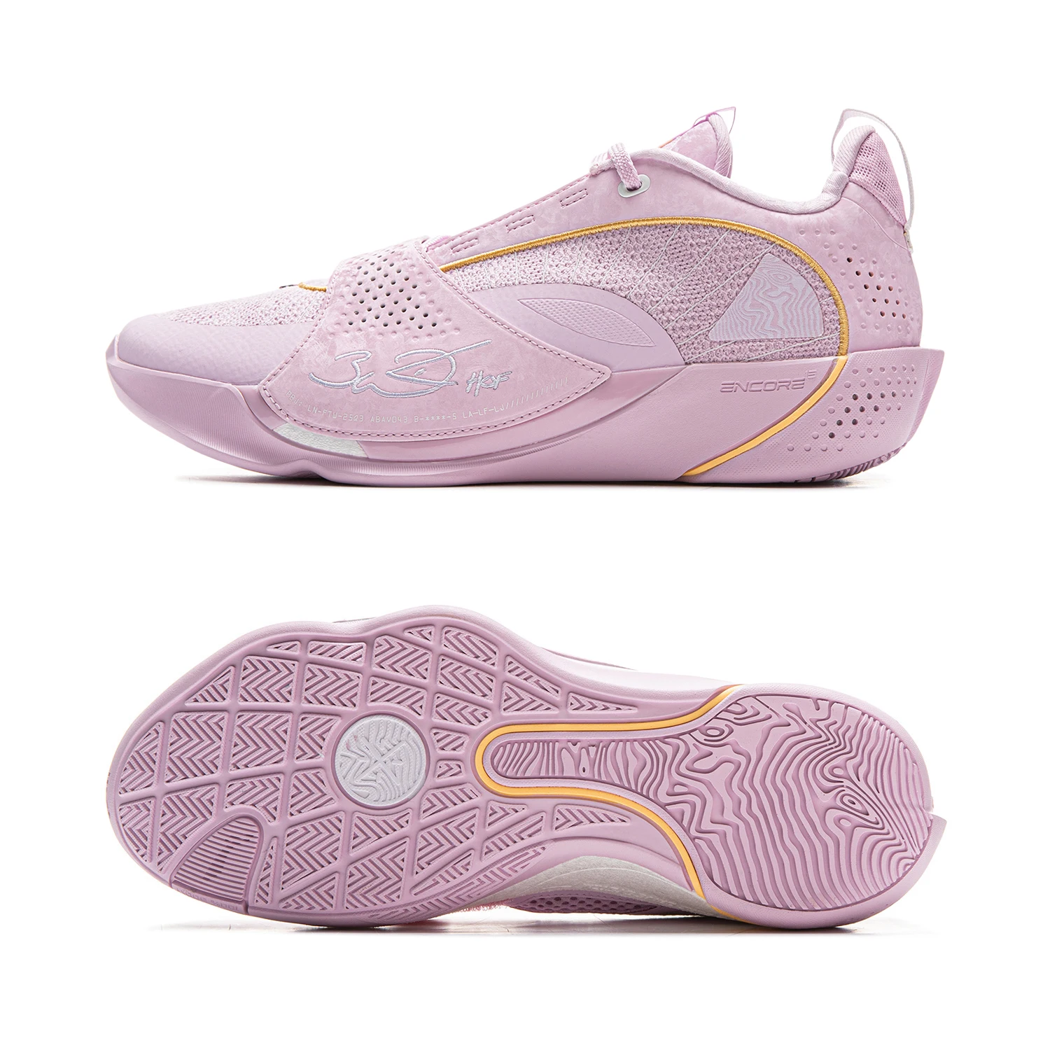 Giày Li-Ning Wade All City 13 Encore ‘Purple’ ABAV043-1 - Ảnh 8