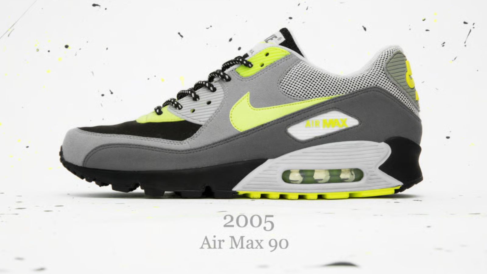 Hinh anh 4: Hinh anh Air Max 90 'Black Neon' moi voi phoi mau noi bat tu Air Max 95
