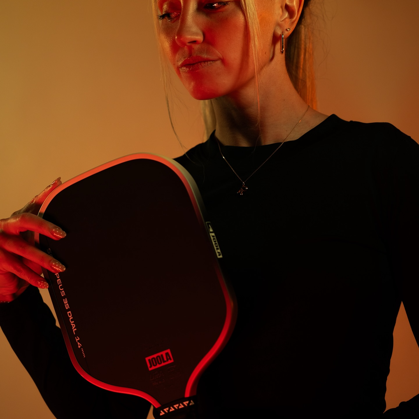 Vợt Pickleball Joola Scorpeus Gen 3S Dual 14mm 'Orange' - Ảnh 4