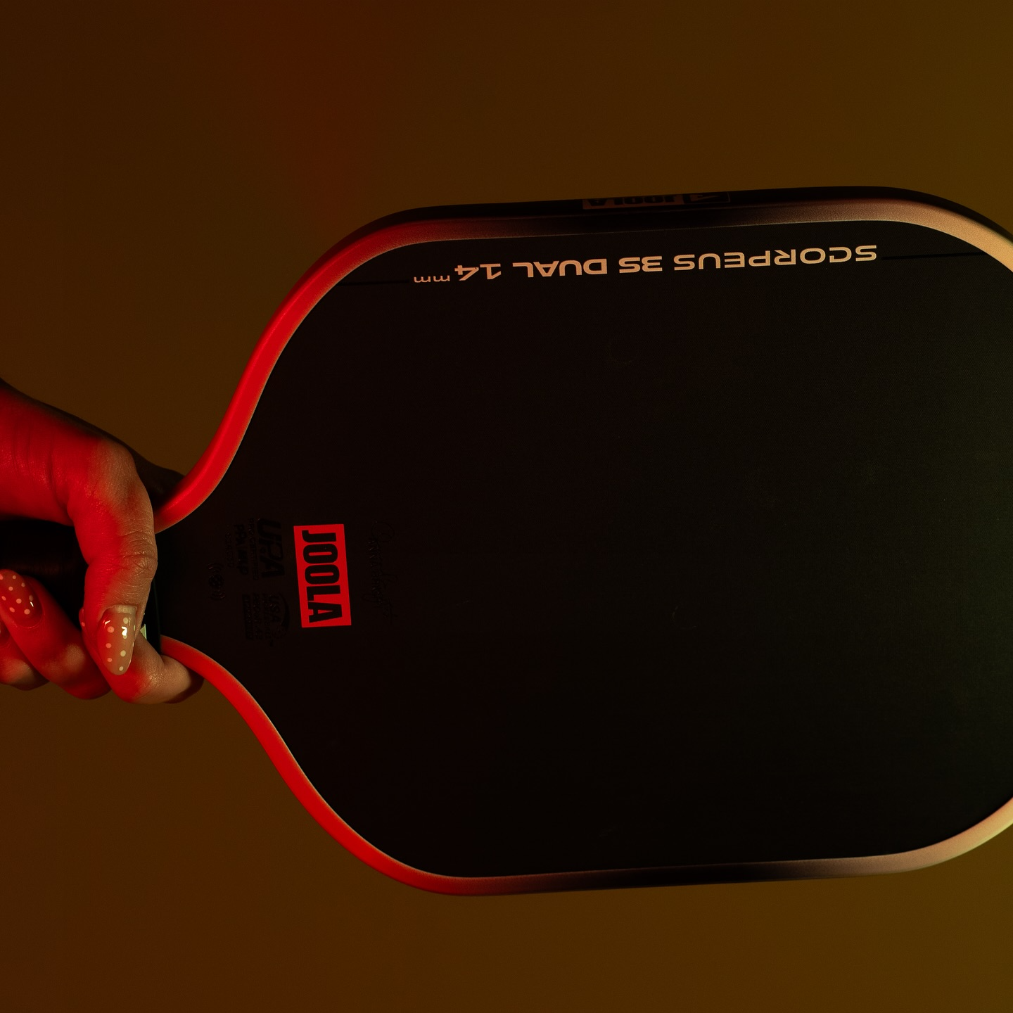 Vợt Pickleball Joola Scorpeus Gen 3S Dual 14mm 'Orange' - Ảnh 7