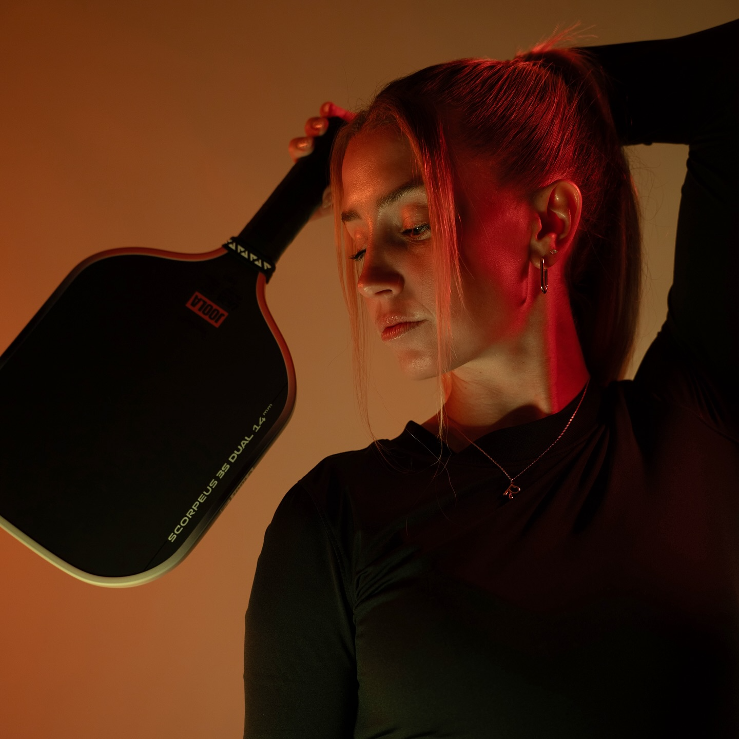 Vợt Pickleball Joola Scorpeus Gen 3S Dual 14mm 'Orange' - Ảnh 3