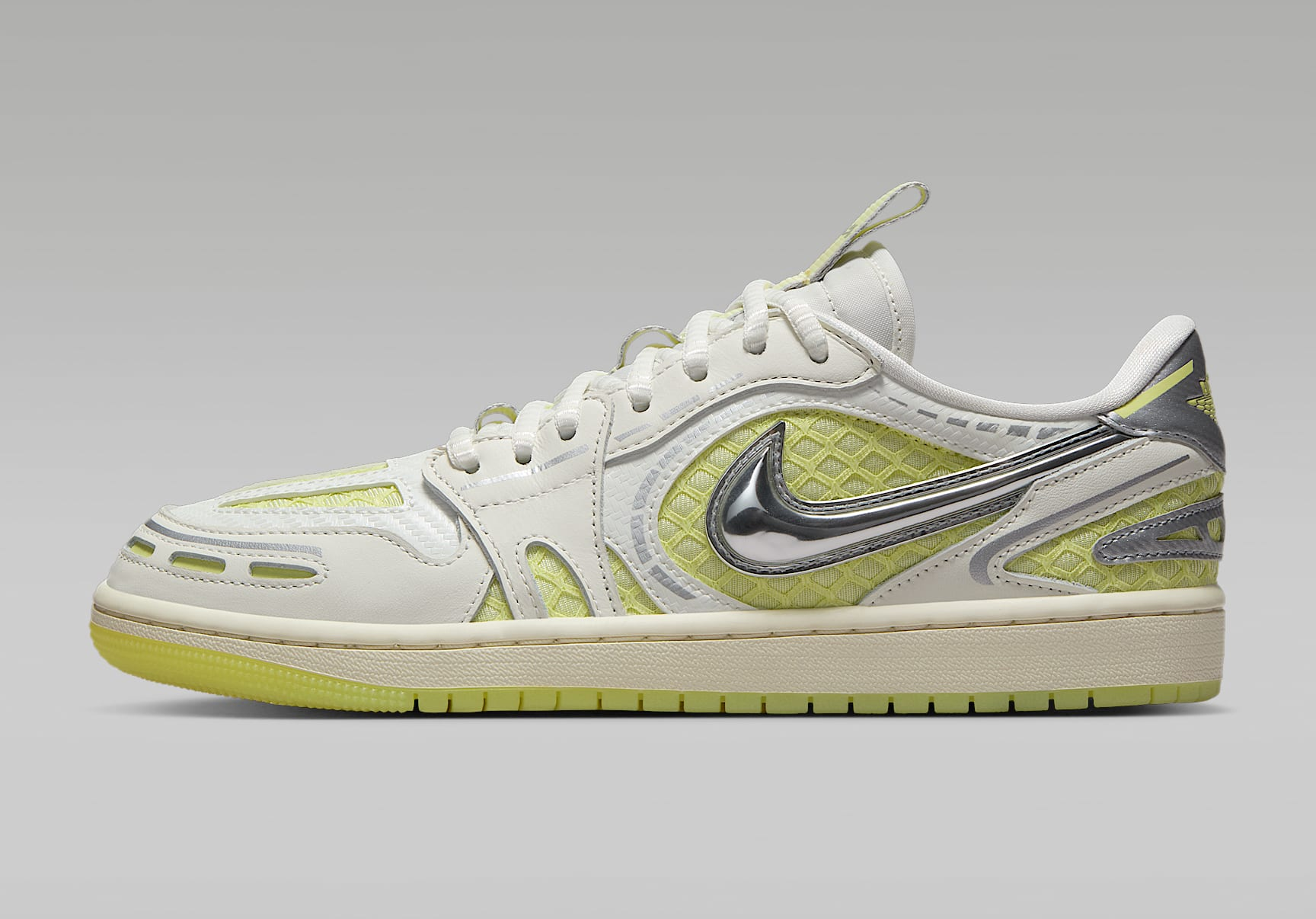 Giày Nike Air Jordan 1 Low 'Sail Luminous Green' HQ2186-130 - Ảnh 6