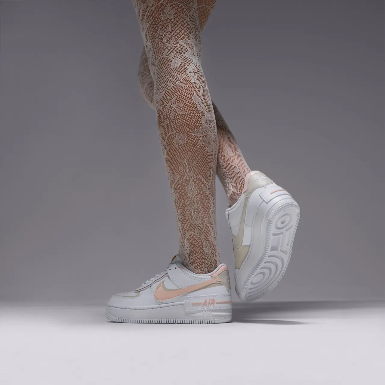 Alternative view of Giày Nike Air Force 1 Low 'White Light Orewood' CI0919-121