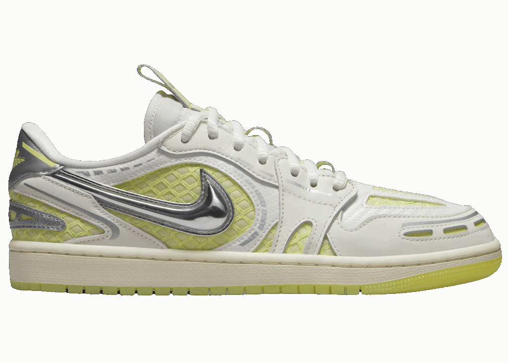 Giày Nike Air Jordan 1 Low 'Sail Luminous Green' HQ2186-130