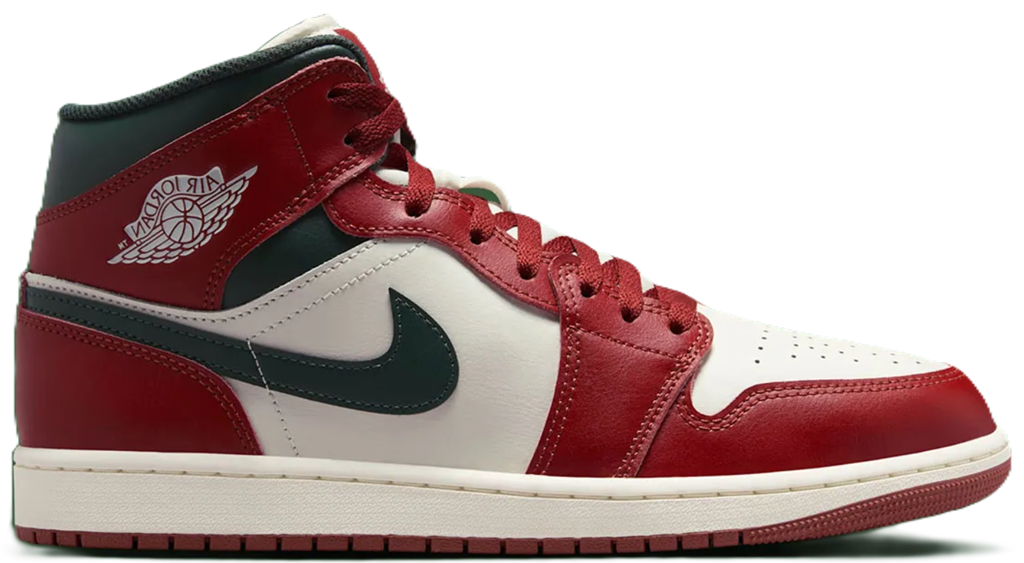 Giày Nike Air Jordan 1 Mid Picks Up 'Redstone' DQ8426-105