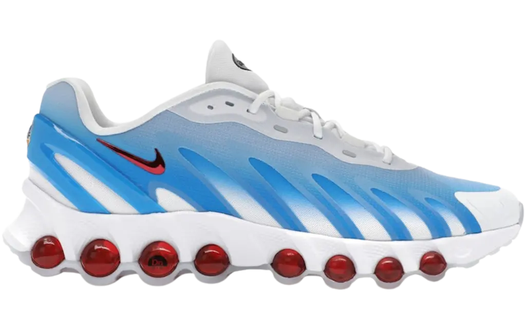 Giày Nike Air Max Dn8 'White Red Light Blue' FQ7860-101