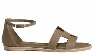 Dép Hermes Santorini Sandal 'Etoupe' H182138Z-X3370