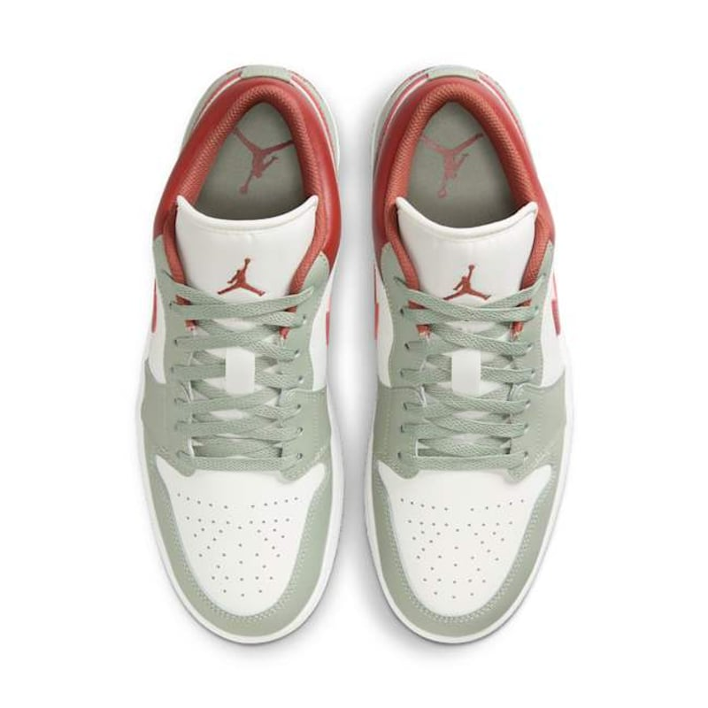 Alternative view of Giày Nike Air Jordan 1 Low 'Jade Horizon & Redstone' 553558-133