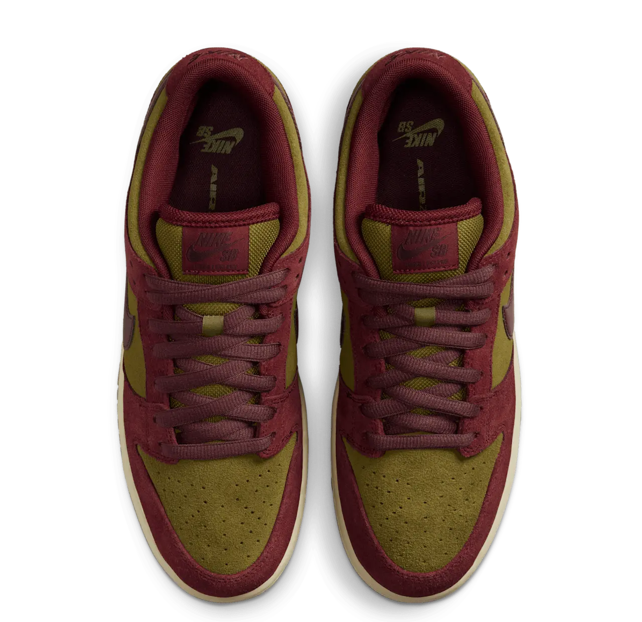 Alternative view of Giày Nike SB Dunk Low 'Dark Team Red' HQ1625-600
