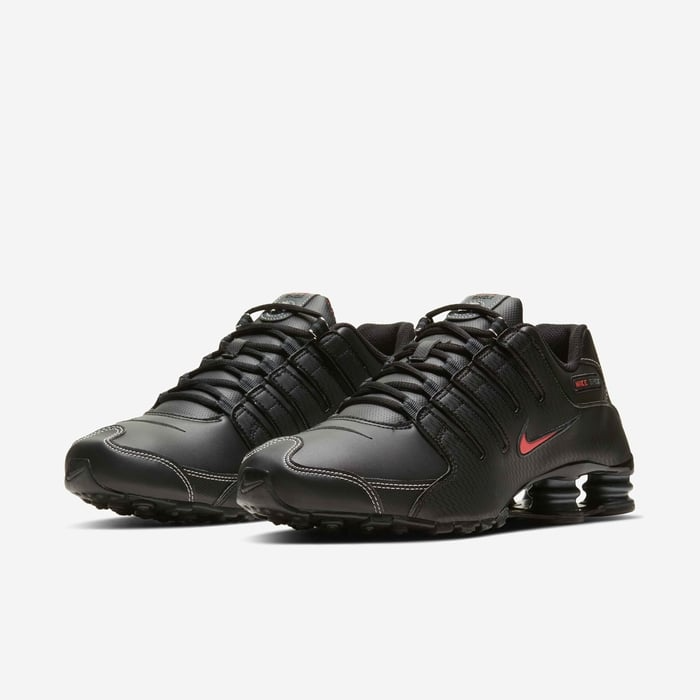 Alternative view of Giày Nike Shox NZ ‘Black’ 378341-017