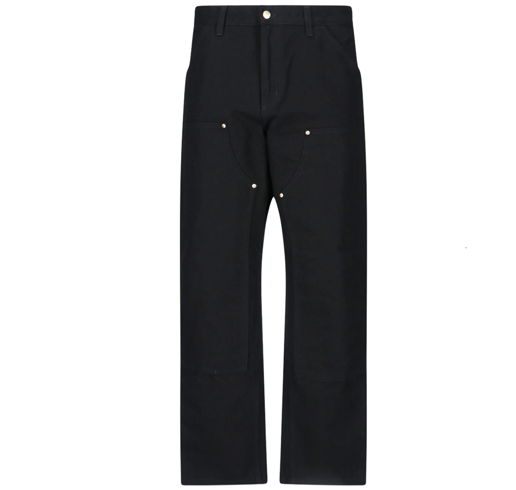 Quần Carhartt Wip SS23 Double Knee Pant 'Black' I031501-89-02